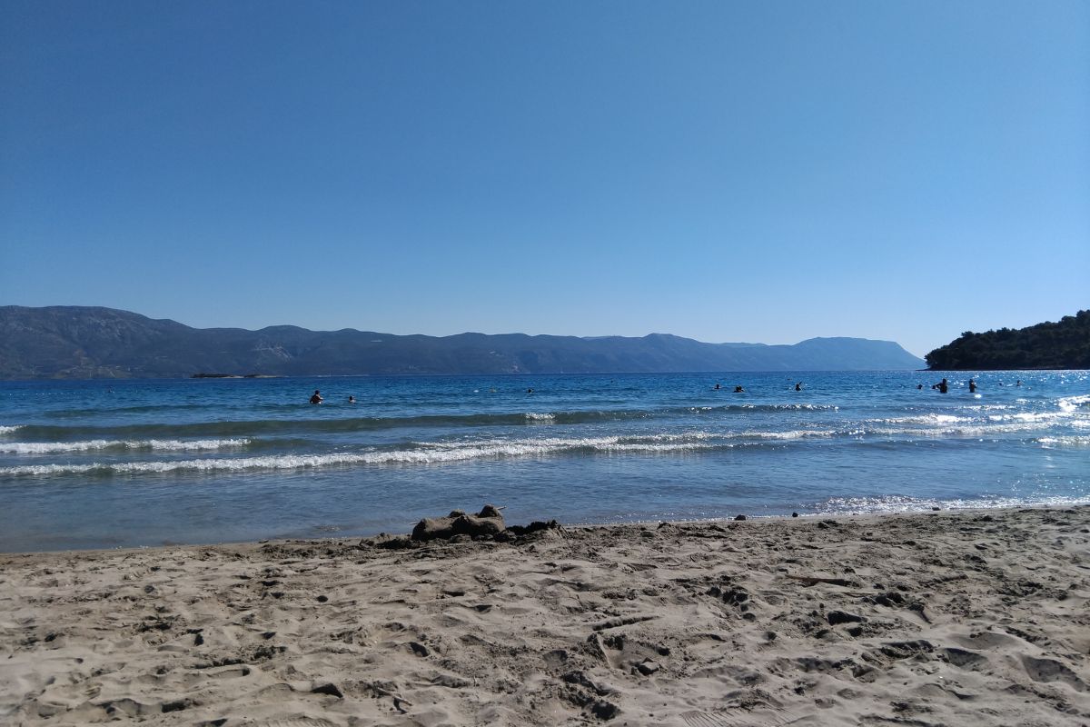 Pješčana plaža Bilin Žal u Lumbardi pogodna za bebe