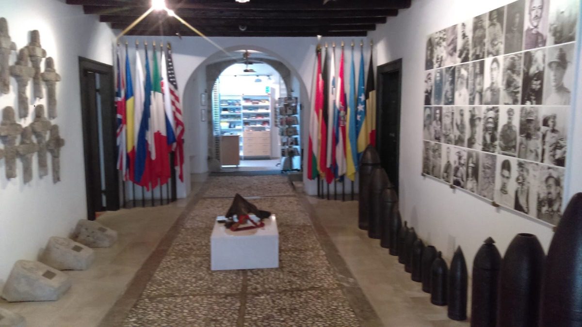 Kobariški muzej u Kobaridu posvećen Soškoj fronti u Sloveniji