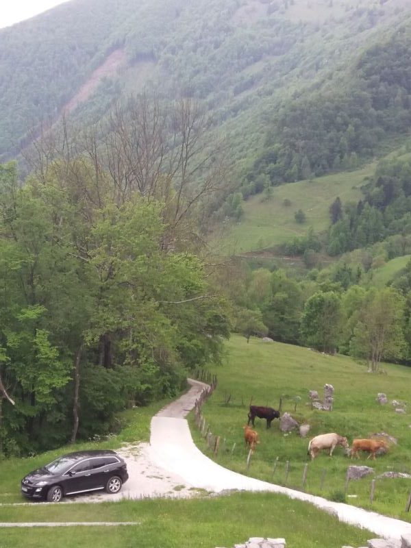 Pogled sa memorijalne crkvice Javorca